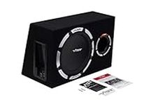 VIBE Car Audio SLICK 12 Inch 1200 Watts Passive Bass Subwoofer Enclosure