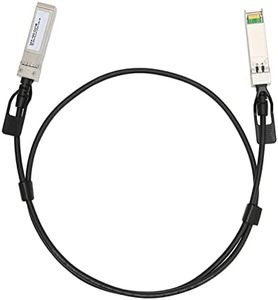 10G SFP DAC Cable High Speed Stable Plug and Play Widely Compatible Zinc Alloy and PVC Material