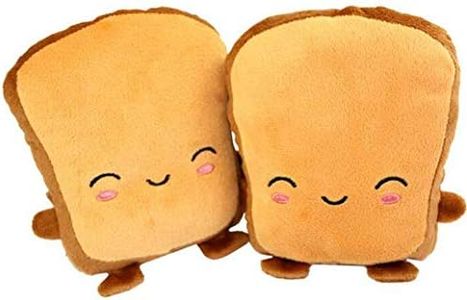 USB Hand Warmers, Cute USB Heated Gloves, Half Wearable 5V USB Powered Toast Fingerless Hand Warmer