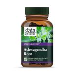 Gaia Herbs Ashwagandha Root 60ct Healthy Immune Helps Stress Energy Mood