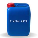 V METAL ARTS Plastic Jerry Can | Plastic Can | Water Storage Can | Leak Proof Can | Refillable Empty Can | Plastic Gallon | Refillable Empty Can | Can with Sealed Cap | Blue PVC Can | Chemical Storage Plastic Can | Oil Fluid Tanks for Generators, Jeeps, Marine Activities, Boat and Other Vehicles (10 Litre)