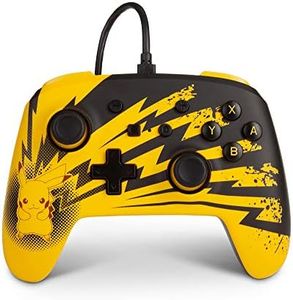 PowerA Pokemon Enhanced Wired Controller for Nintendo Switch - Pikachu Lightning - Nintendo Switch