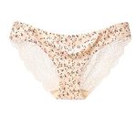 Womens Lace Panties Knickers Sexy Underwear Ultra Soft Seamless Briefs Bikini Hipster (Floral,L)