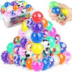 54Pack Stress Balls, Squishy Squeez