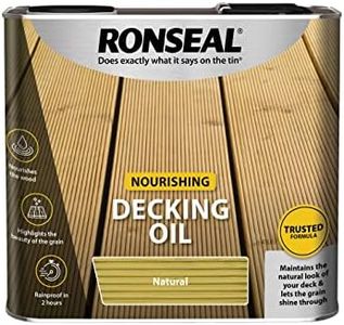 Ronseal DOCL25L 2.5L Decking Oil - Clear