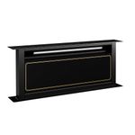 Klarstein Victoria Downdraft Cooker Hood - A++ Energy Efficient, 720 m³/h Air Flow, Quiet 52 dB, Touchscreen Control, Dishwasher-Safe Filters, LED Lighting, Black
