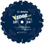 Bosch DCB1024 10 in. 24 Tooth Daredevil Table and Miter Saw Blade Fast Ripping