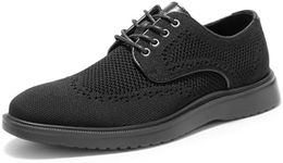 Bruno Marc Men's MaxFlex Dress Breathable Lace-Up Comfortable Fashion Oxfords Casual Shoes,Size 13,Black,SBOX2403M