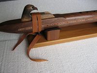 Native American Flute - Solid Walnu