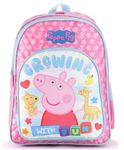 STRIDERS 14 inches Peppa Pig-Inspired School Bag for Little Explorers Age (3 yr to 5 yr)