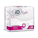 ID Expert Incontinence Pads, Fast Absorbing Disposable Pads for Men and Women, Regular, Medium Absorption, Size Normal , Pack of 28