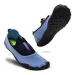 Impakto Barefoot Shoe for Men (Teal Blue, 7)