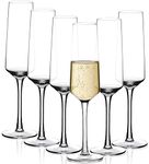 Amisglass Champagne Flutes Set of 6