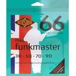 Rotosound FM66 Swing Bass 66 Stainless Steel Funkmaster Bass Guitar Strings (30-90)