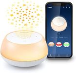 VTech BC8213 V-Hush Junior Sleep Training Soother with 40 Stories/Songs/Sounds & Record Your own Voice. Portable Bluetooth HD Speaker, 250+ Multi-Color Night Light, Ceiling Projector