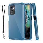 Unitedtime case for Galaxy A13, Drop Protection Rugged Shockproof Military Protective Bumper Phone Cover Armor Heavy Duty for Samsung Galaxy A13 (Galaxy A13, Navy Blue)