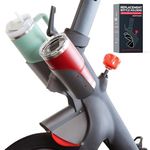 XL Replacement Bottle Holders for Original Peloton Bike with Mounting Bracket, Solid All-Black Metal Design, Direct Replacement Mount - Fits YETI + Nalgene + Hydro Flask + Stanley