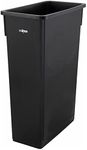 Winco Slender Trash Can, 23-Gallon,