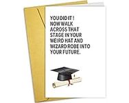 Nchigedy Funny Graduation Card, You