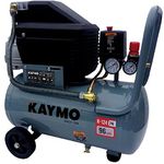 Kaymo Air Compressor K-124 1.5HP Tank 24 Litres Copper wire motor Horse power 2850 RPM