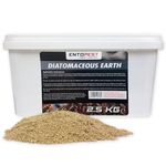 Entopest - 2.5Kg Diatomaceous Earth Powder - Ant killer,flea killer, insect killer,bed bug killer,silverfish killer,Pests Control for Crawling Insects,Pest Organic Non-Toxic