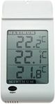 Digital Max Min Greenhouse Thermometer - Monitor Maximum and Minimum Temperatures for Use in The Garden Greenhouse or Home Greenhouse Accessories Used Indoor Outdoor Easily Wall Mounted