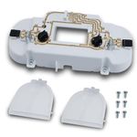 829182 VM2396 Front Overhead Console Dome Map Light Circuit Board Fit for 2004-2010 Ford F150 F-250 F-350 F-450 F-550 Repair kit Replace 8C3Z-25519A70-AA 7L3Z-18519A70-BA 7L3Z-18519A70-BC Or more