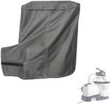 HWmatyCover Sand Filter Pump Cover, Waterproof Anti-Above Ground Pool Pump Cover, Suitable for 12-16INTEX Crystal Clear Sand Filter Pumps Most Popular Brands of Sand Filters