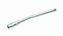 Lumax LX-1433 Silver 6" Long 1/8" NPT x 3/8-32 UNEF Grease Gun Extension Pipe for 360 Degree Continuous Cycle Air Operated Grease Gun. For the LX-1160 and LX-1161.