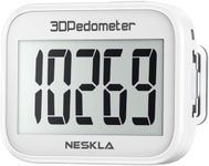 NESKLA 3D Pedometer for Walking, Si