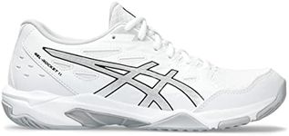 ASICS Women's Gel-Rocket 11 Volleyball Shoes, 10, White/Pure Silver