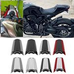 Midimttop Fit for Ho-nda CB1000R CB 1000R CB 1000 R Accessories Parts 2018 2019 2020 2021 2022 Motorcycle Rear Passenger Pillion Seat Cover Solo Fairing Cowl (Red+Silver)