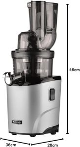 Kuvings REVO830S Cold Press Juicer – Silver Slow Masticating Extractor