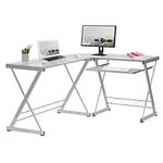 Techni Mobili L Shaped Desk with Ke