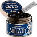 Pure Himalayan Shilajit Resin 85+ Trace Minerals, Shilajit for Men Lab Tested 78% Fulvic Acid, Gold Grade Shilajit Pure Himalayan Organic (30gm)