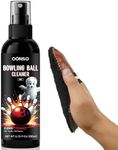 Bowling Ball Cleaner Spray - 1 Pack Bowling Cleaner Set with Cleaning Towel, Portable Bowling Accessories Kit - Removes Oil, Stains & Scuffs - Enhances Grip, Restores Tack & Prolongs Lifespan of Ball