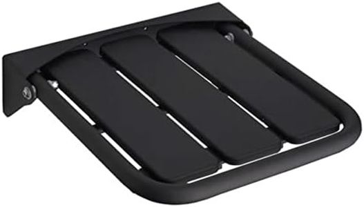 Elegancia 14" Wall Mounted Folding Shower Seat, Bathroom Shower Bench