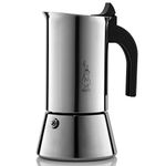 Bialetti Elegance Venus Induction 10 Cup Stainless Steel Espresso Maker by La Cafetiere