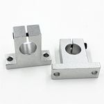 2pcs SK20 20mm Bracket for Linear Rail, Shaft, Rod Support-CNC/3D Printer/Robotic/DIY