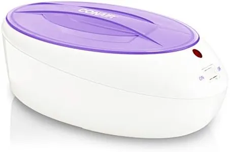 True Glow by Conair Paraffin Bath for Hands and Feet - Moisturizing Treatment With 1lb. Wax - Purple