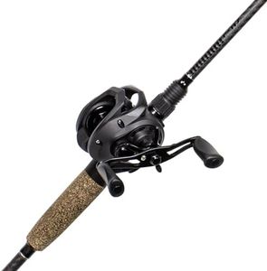 LUNKERHUNT Baitcaster Combo Rod and Reel 7 Feet |Premium Baitcaster Combo Right or Left Handed | F-117 Heavy Power Fishing Rod | High Strength Carbon Body Fishing Pole | Ceramic Guides Non-Slip