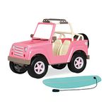 Vehicle OG - 4x4 Off Roader for 18" Doll - Cruise to Your Favorite Tunes in This 4x4 Vehicle for 18-inch Dolls!