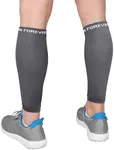 Run Forever Calf Compression Sleeves for Men and Women - Leg Compression Sleeve - Footless Compression Socks for runners