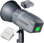 VISICO Vision 5 400W Li-ion Battery Powered (500 Full Power Flashes) Outdoor Studio Flash Strobe with 2.4G System, High Speed Sync 1/8000s, TTL Flash, Bowens S-Fit Flash for Location Shooting