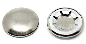 20mm Nickel Capped Starlock Washers For Shaft Retaining Push On Clips Cover AN83 (Pack of 10)