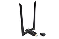 Alfa AWUS036ACM Long-Range Dual-Band AC1200 Wireless USB 3.0 Wi-Fi Adapter w/2 x 5dBi External Antennas: 2.4GHz 300Mbps/5GHz 867Mbps-802.11ac & a, b, g, n