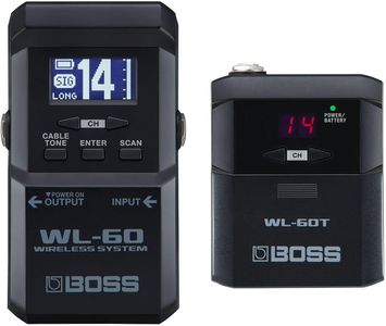 BOSS WL-60 Wireless Guitar System – Compact Transmitter & Receiver