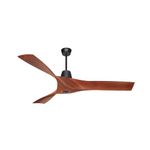 Orpat Luxury BLDC Ester Plus Ceiling Fan | High Gloss Premium Finish | High Air Delivery with LED Indicators | Remote & Smart App Remote | 2 Year Warranty (Wenge Teak Wood)