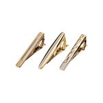 Gildermen Tieclip/Tiebar Accessory for Neckties in 3 pieces Combo in Gold/Silver (COMBO8)