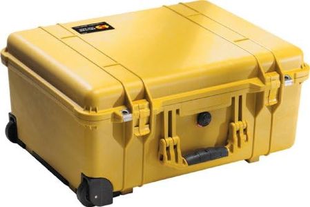 Pelican #1560 Protector Case with Foam, Yellow